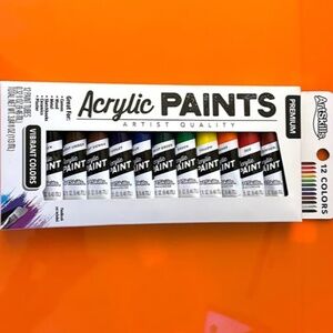Artskills Acryllic Paints 12-color paint set